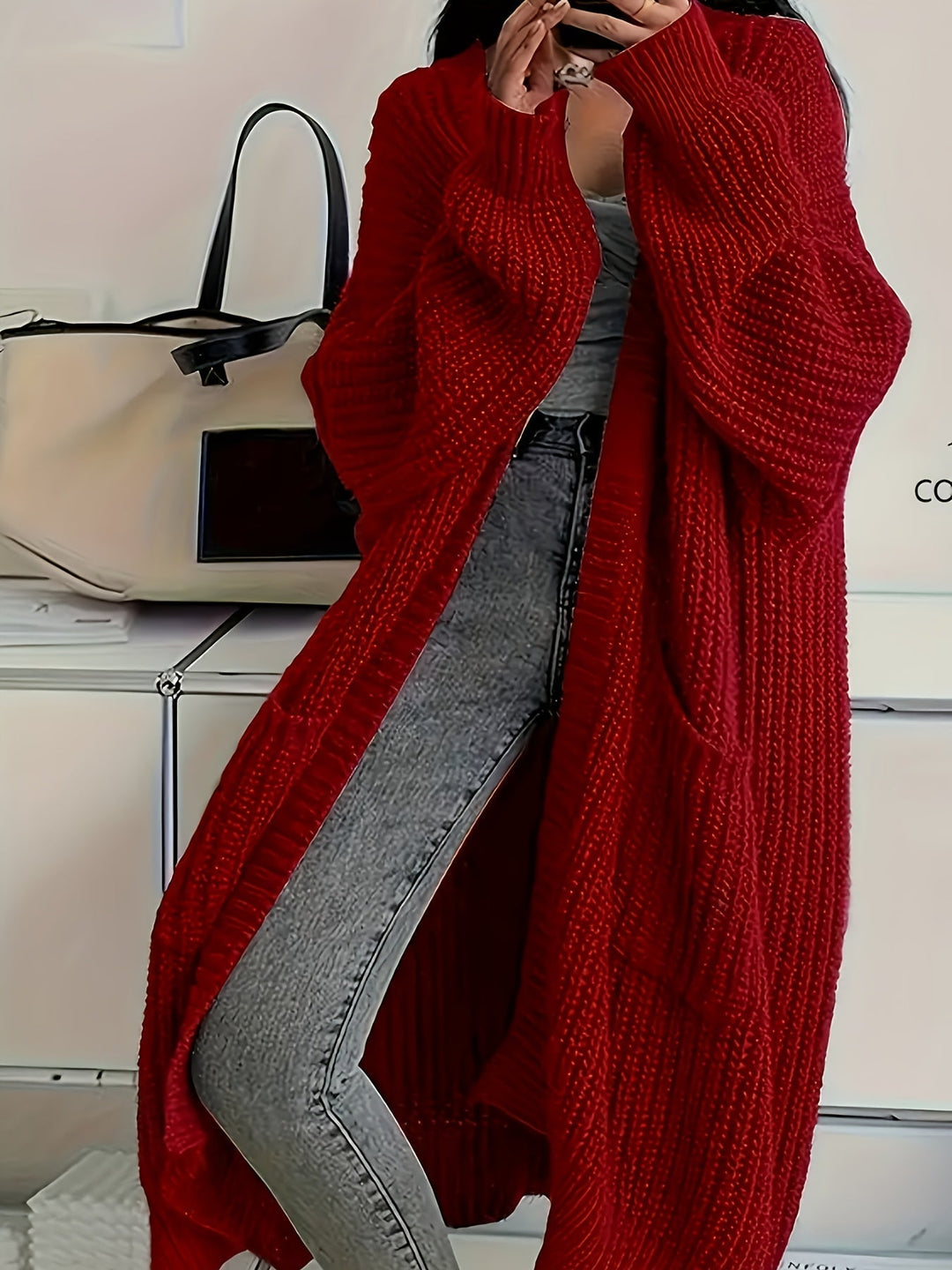 Alice  | Cozy Longline Cardigan