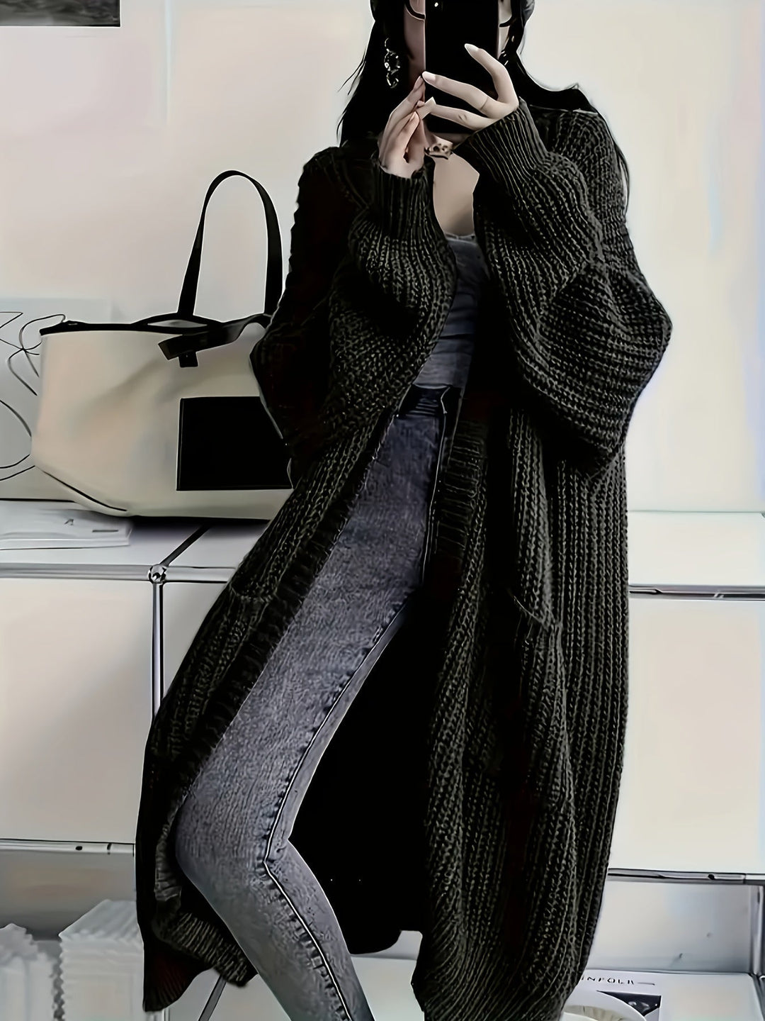 Alice  | Cozy Longline Cardigan