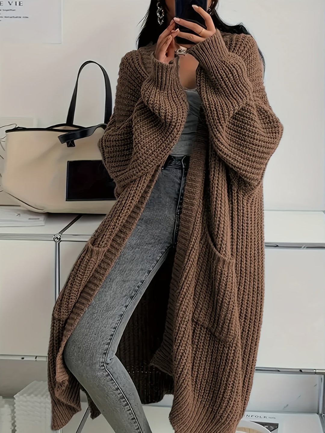 Alice  | Cozy Longline Cardigan