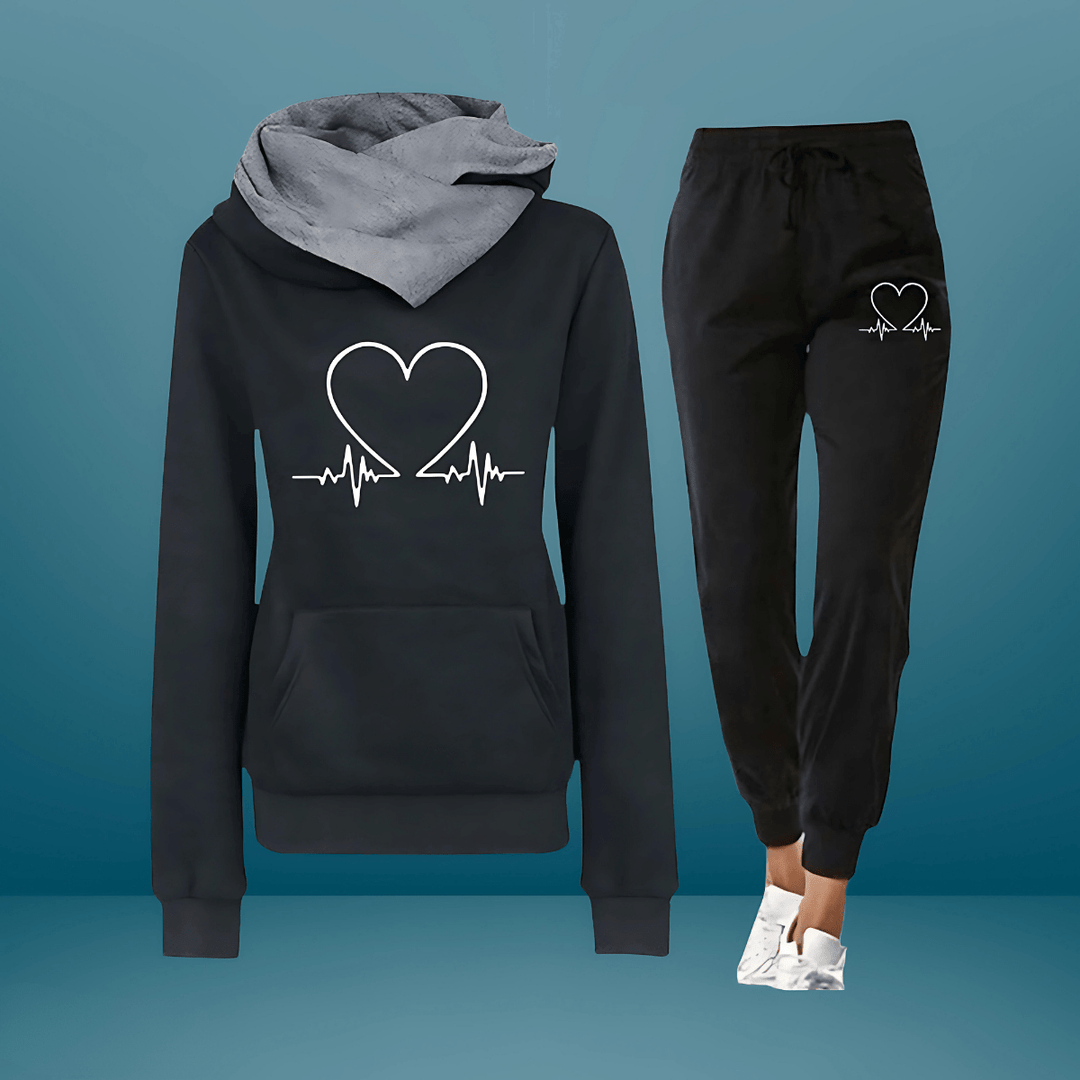 Eli | Love Heart Hoodie & Jogger Set