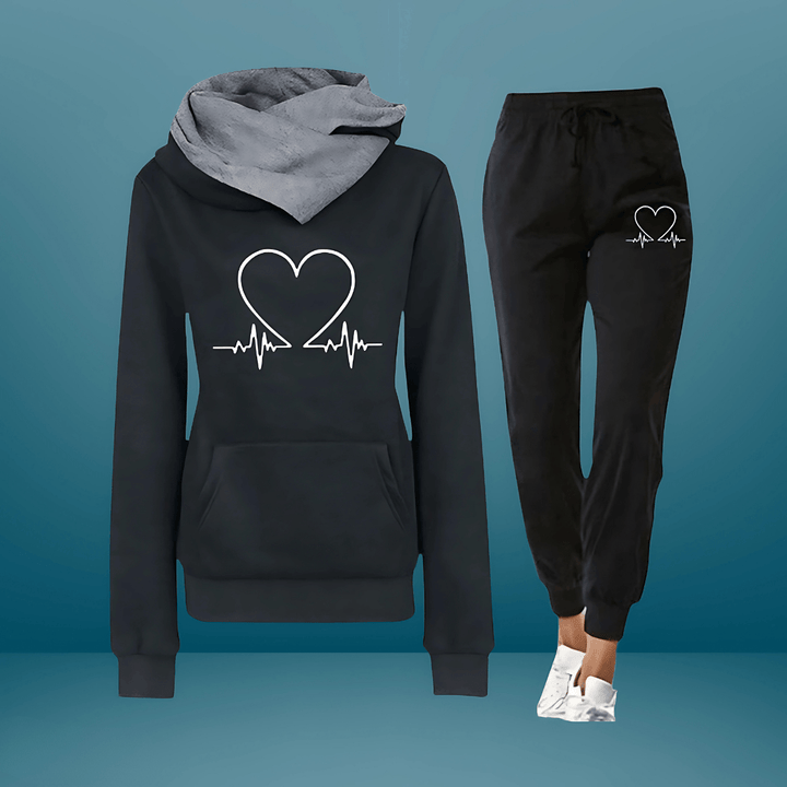 Eli | Love Heart Hoodie & Jogger Set