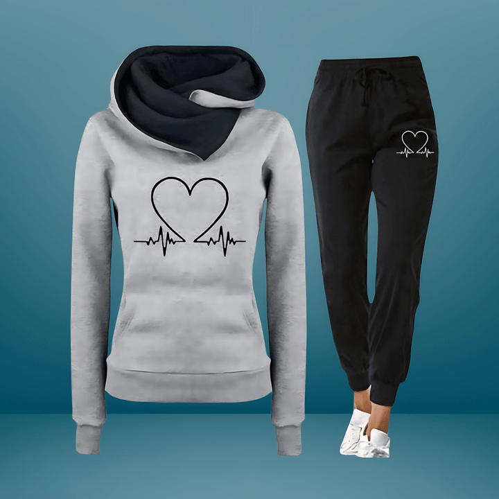 Eli | Love Heart Hoodie & Jogger Set
