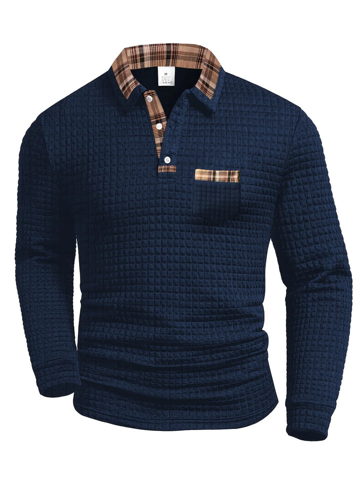 Leo | Checkered Polo Shirt