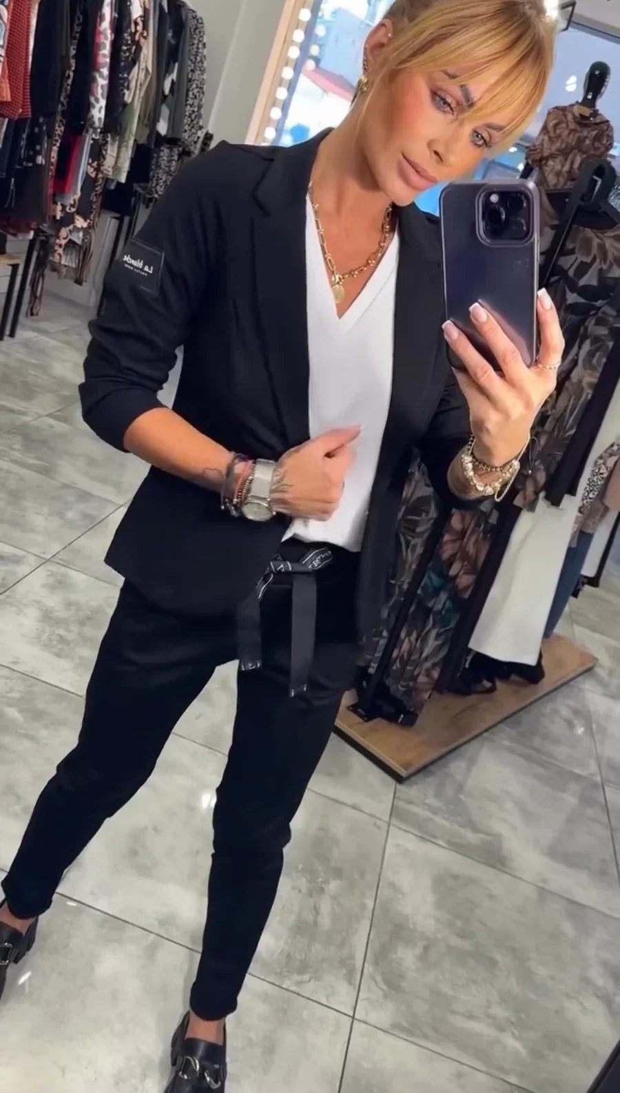 Olivia | Elegant Two-Piece Blazer & Pant Set