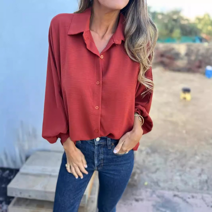 Nathalie | Elegant oversized blouse