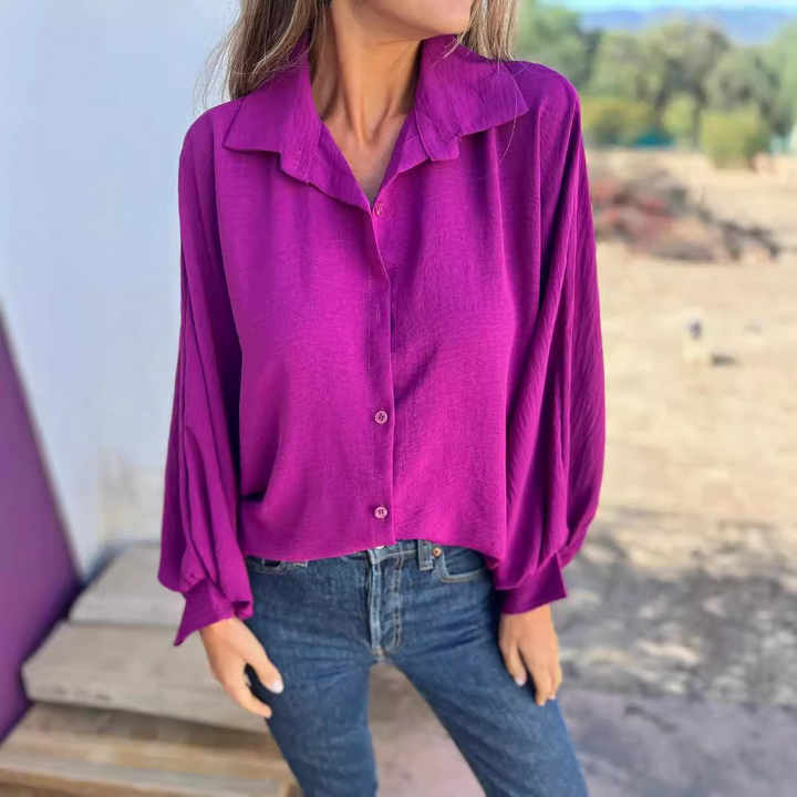 Nathalie | Elegant oversized blouse