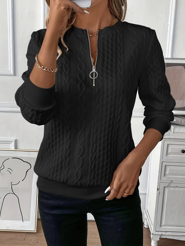 Evi | Sweater with Zipper