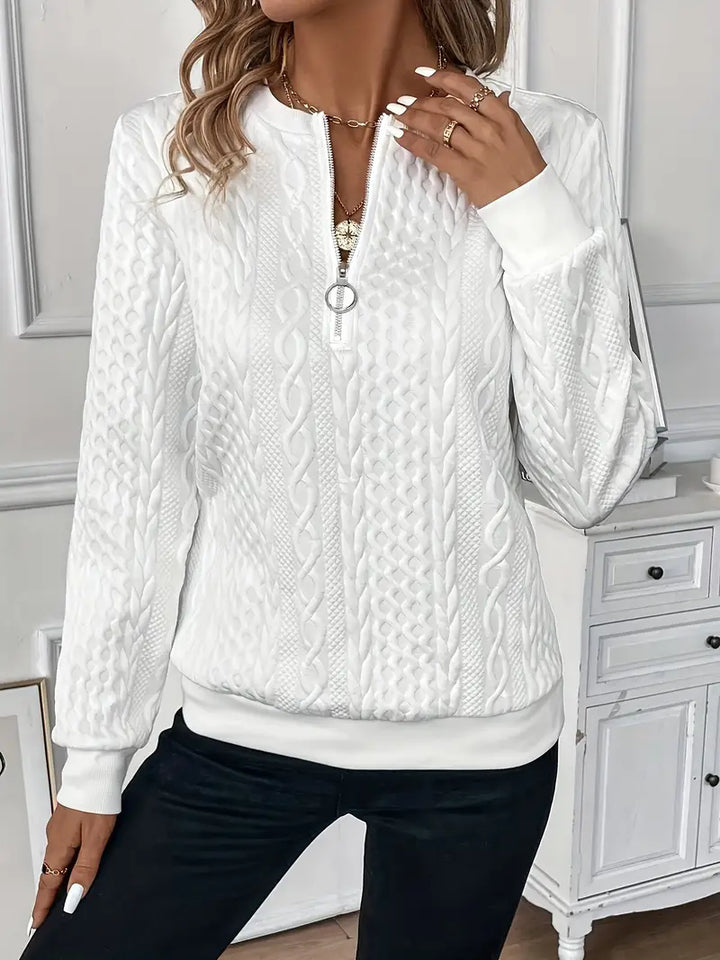 Evi | Sweater with Zipper