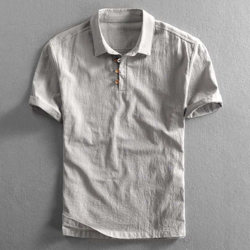Fuji | Men's Classic Button Placket Polo Shirt