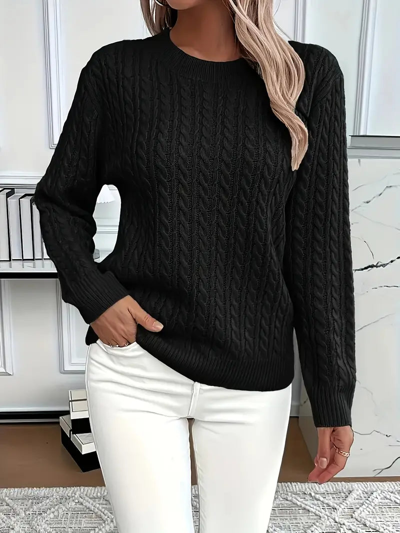 Becky | Cable Knit Sweater