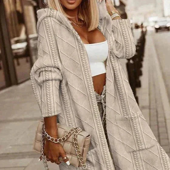 Joy | Extended Length Hooded Cardigan