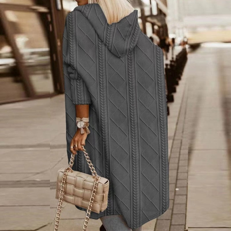 Joy | Extended Length Hooded Cardigan